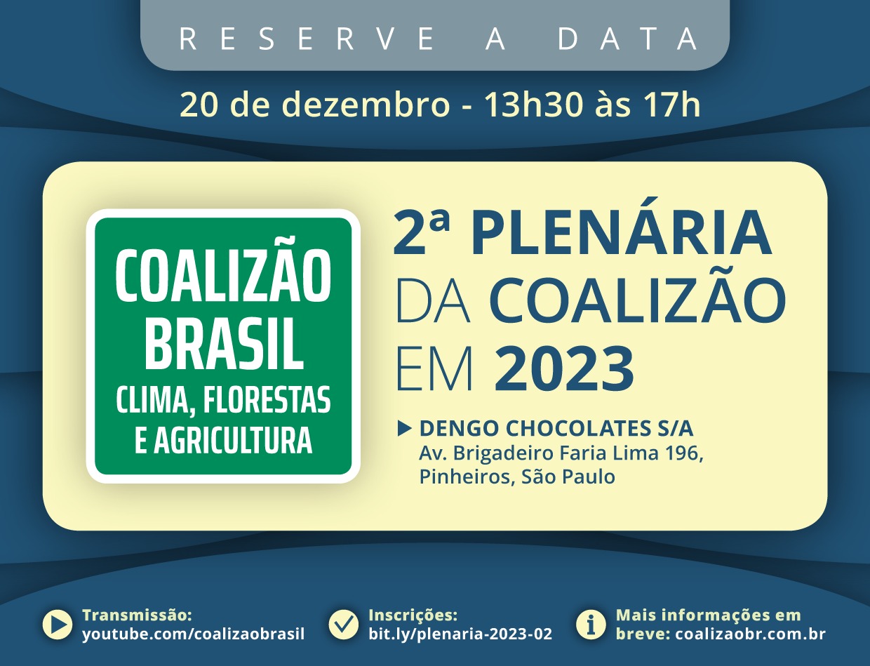 Agenda da Coalizão na COP 26 - Coalizão Brasil Clima, Florestas e